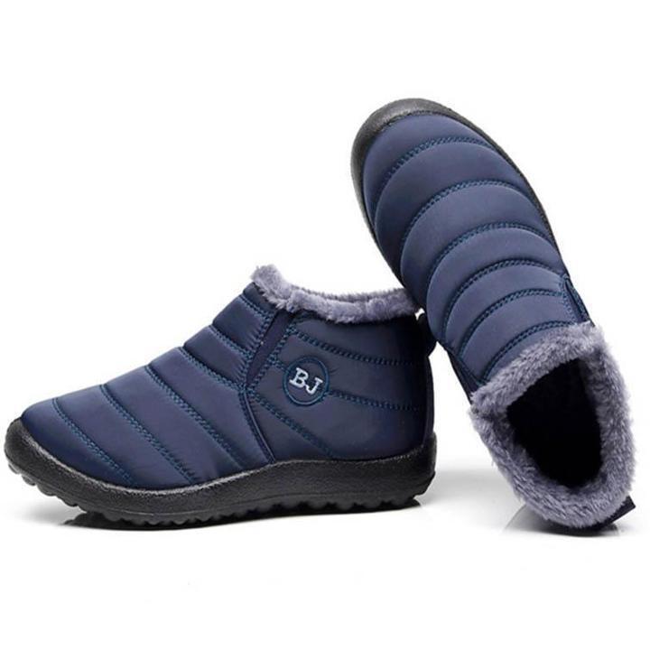 Botas impermeables y cálidas para mujer, zapatos antideslizantes para caminar, ¡oferta de esta semana con un 49% de descuento!