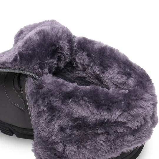 (⏰Evento de descuento del 49% por tiempo limitado) Botas de nieve ortopédicas de invierno para hombre, cálidas, con punta ancha, soporte de arco, impermeables, antideslizantes y antiperforación.