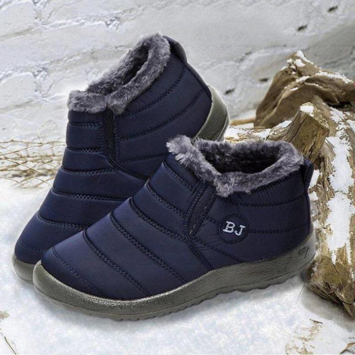 Botas impermeables y cálidas para mujer, zapatos antideslizantes para caminar, ¡oferta de esta semana con un 49% de descuento!