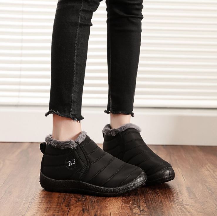 Botas impermeables y cálidas para mujer, zapatos antideslizantes para caminar, ¡oferta de esta semana con un 49% de descuento!