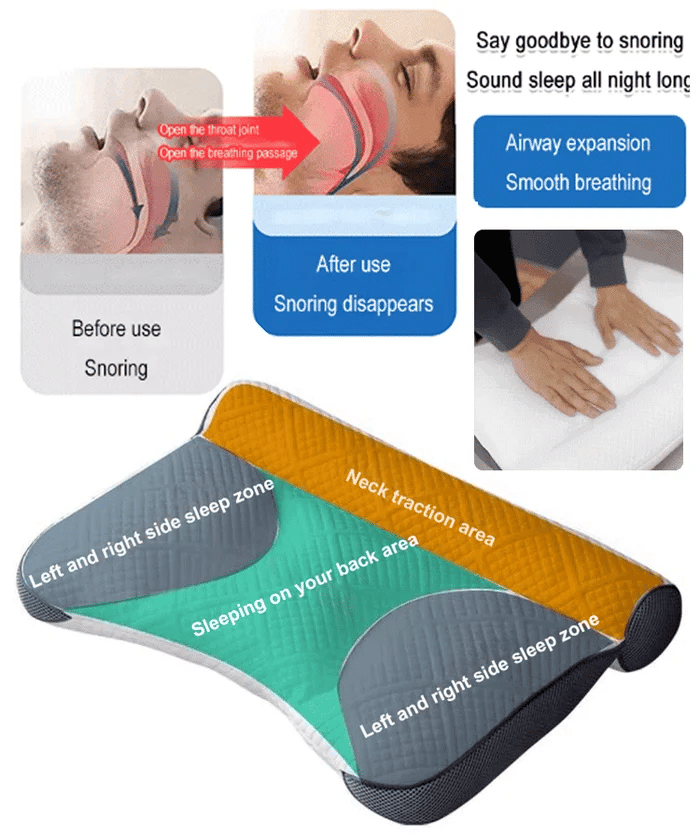 OFERTA CALIENTE 45% DE DESCUENTO 🔥 Almohada de plumón cómoda con soporte cervical para mejorar el sueño