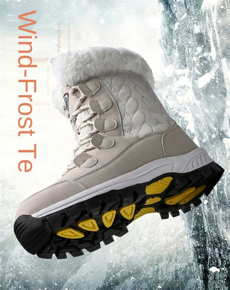 🔥Último día: 50% de descuento 🔥Botas de nieve cálidas con forro polar de moda para mujer