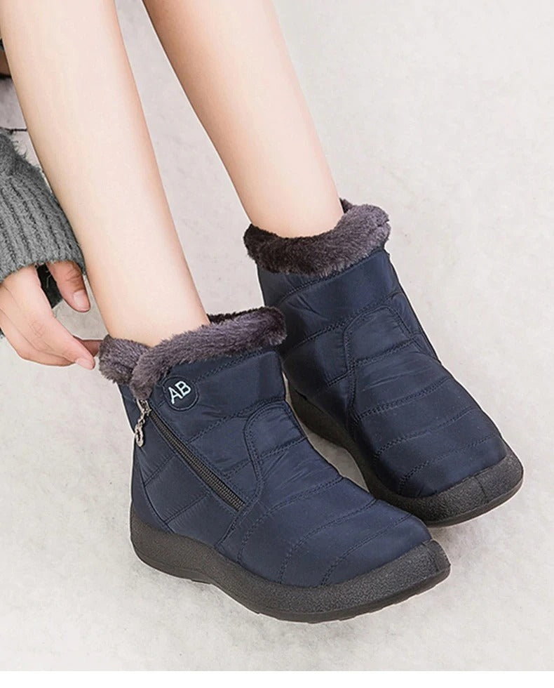 OFERTA CALIENTE 70% 🎁 Botas de nieve impermeables y cálidas de invierno para mujer