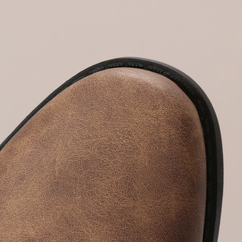 HOT SALE 45% OFFđ„New Fall Winter Women Vintage Round Toe Mid-Calf Boots