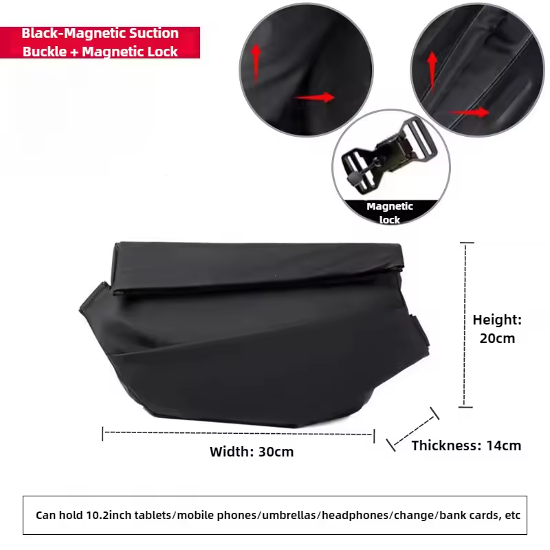🔥 Hot Sale 50% OFF ❤️ Anti-Theft Men's Sling Bag – Travel & Work Ready!