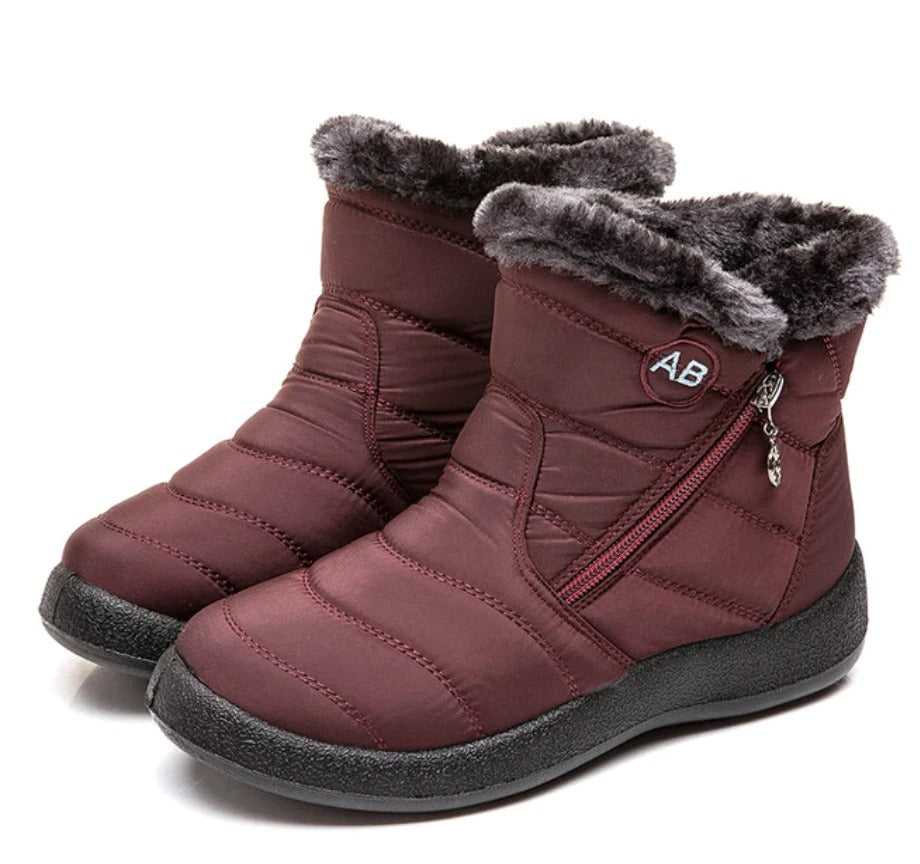 OFERTA CALIENTE 70% 🎁 Botas de nieve impermeables y cálidas de invierno para mujer