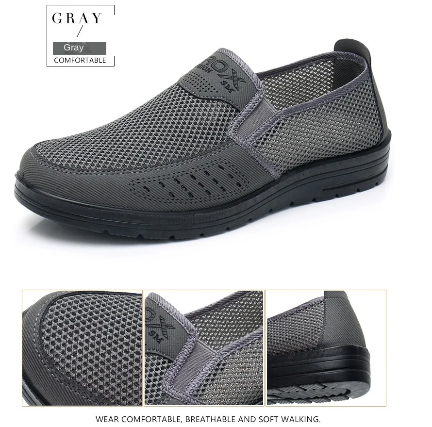 Oferta de esta semana: 70% de descuento en mocasines ortopédicos de verano para hombre