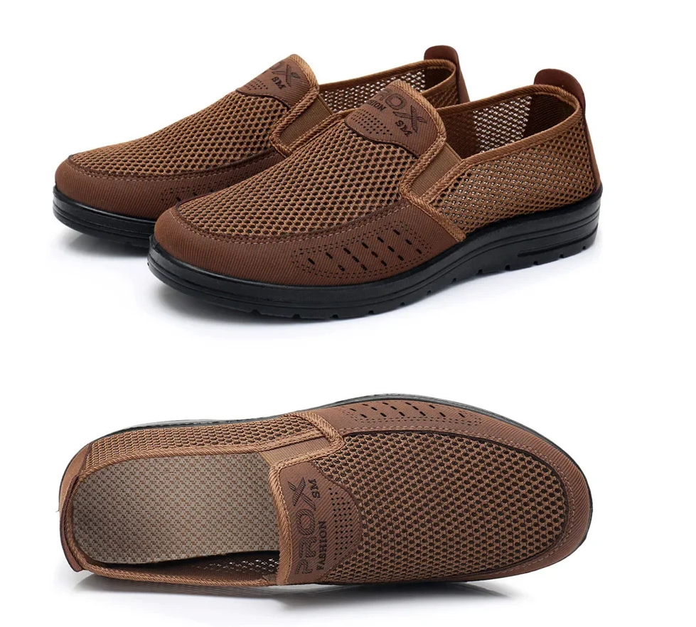 Oferta de esta semana: 70% de descuento en mocasines ortopédicos de verano para hombre