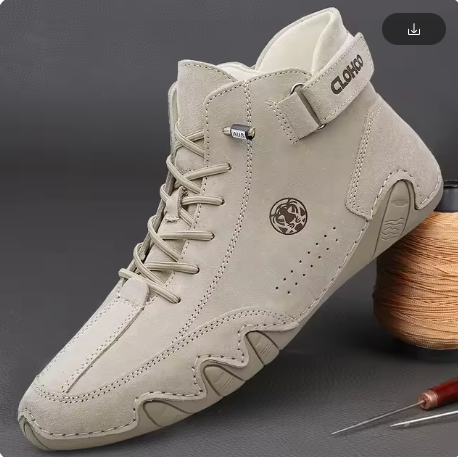 Botines de piel impermeables para otoño e invierno 2024