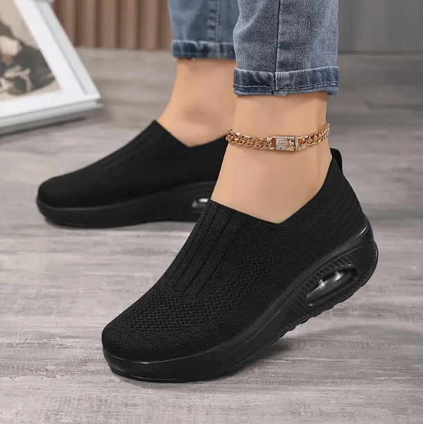 🌸 Rebajas de preprimavera 49% de descuento ❤️ Zapatos ortopédicos sin cordones para mujer, zapatos elásticos para caminar