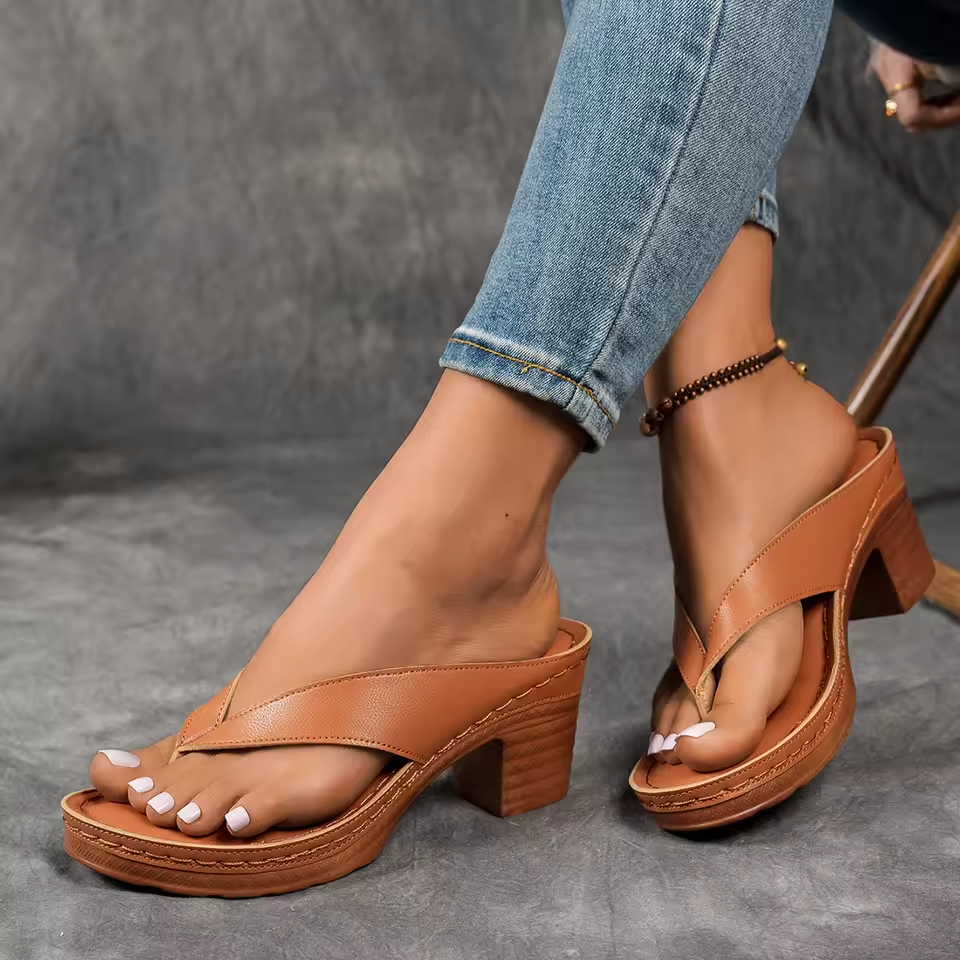 🌼Rebajas de primavera: 49 % de descuento❤️ Sandalias de verano de tacón alto con estilo para mujer | Cómodas, transpirables y versátiles