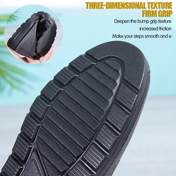 Oferta de esta semana: 50% de descuento en mocasines ortopédicos de malla transpirable para hombre