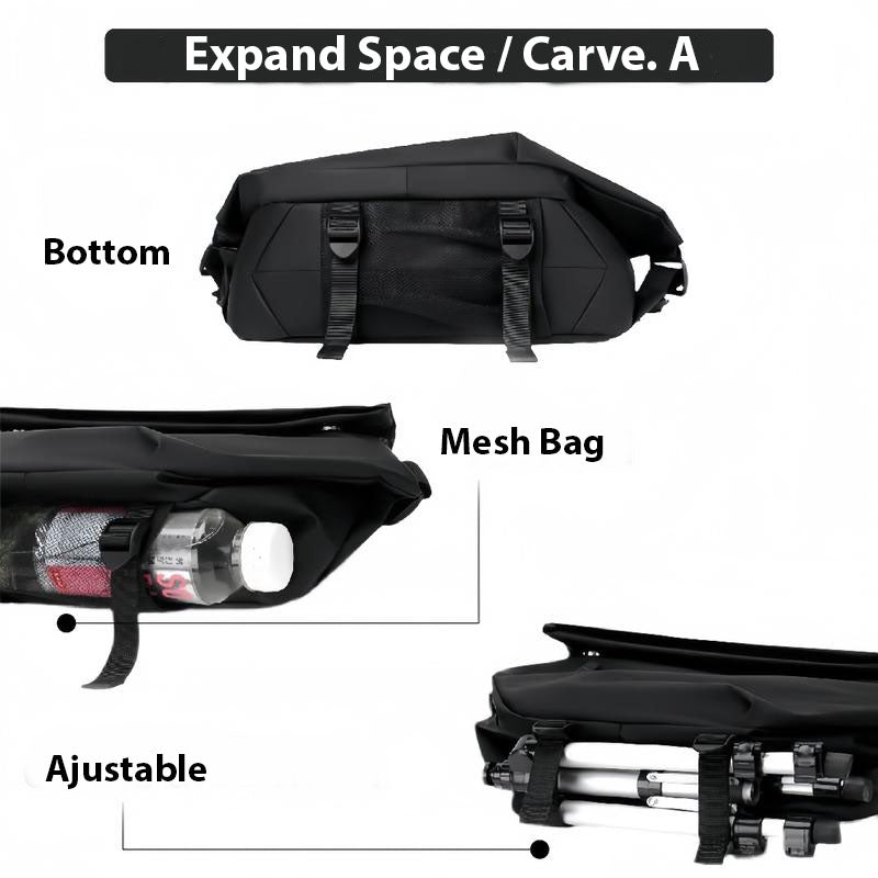 🔥 Hot Sale 50% OFF ❤️ Anti-Theft Men's Sling Bag – Travel & Work Ready!