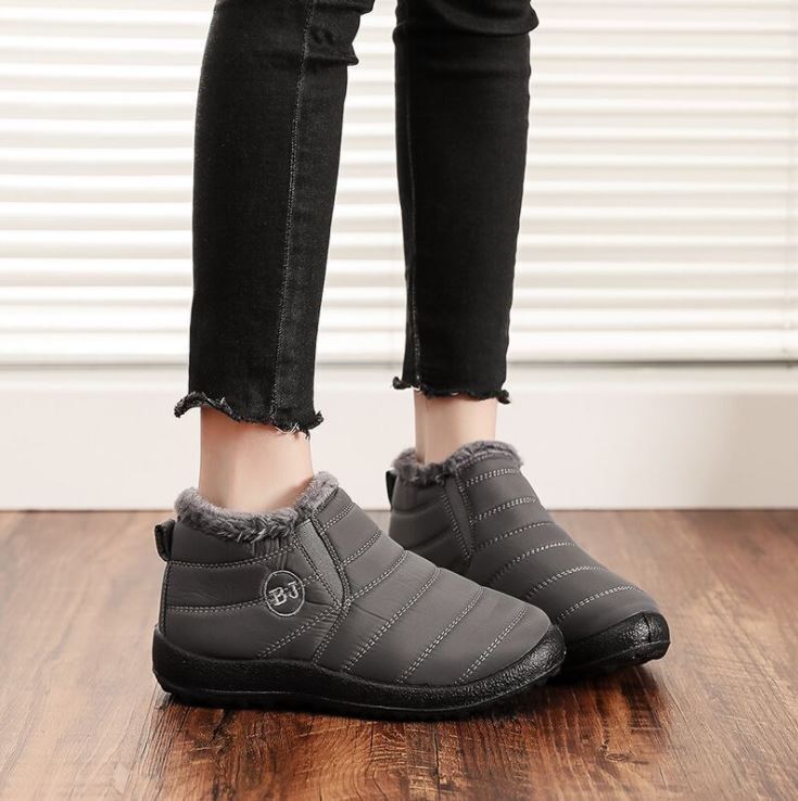 Botas impermeables y cálidas para mujer, zapatos antideslizantes para caminar, ¡oferta de esta semana con un 49% de descuento!