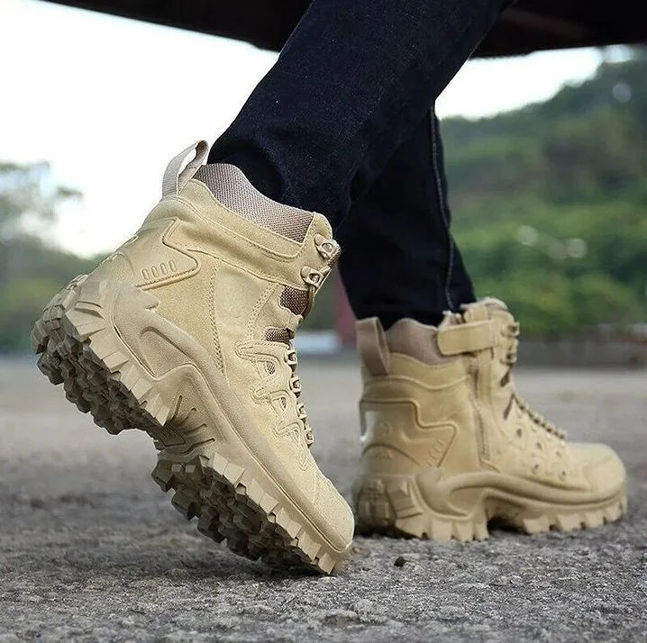Oferta de esta semana: 45% de descuento🔥Botas de combate de invierno antideslizantes e impermeables para hombre