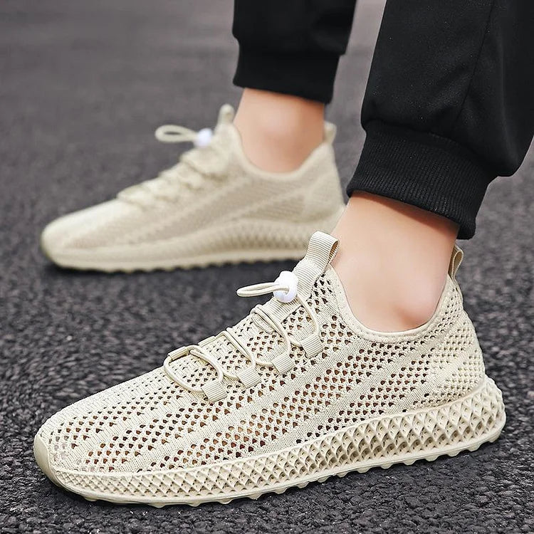 Oferta de esta semana: 50% de descuento en zapatos ortopédicos tejidos Flying Woven para hombre