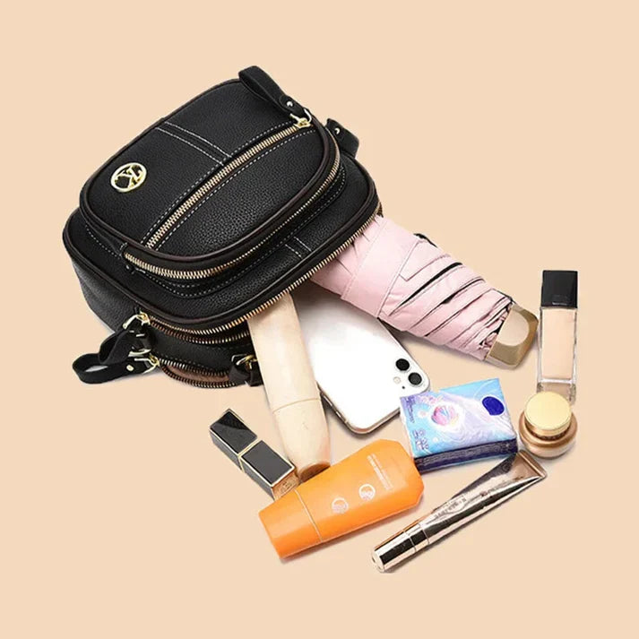 Gran oferta 45% de descuento 🔥 Bolso de cuero clásico multifuncional con correa ancha ajustable para el hombro