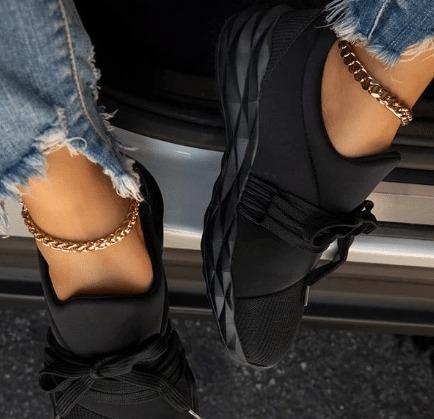 Zapatos cómodos con cordones y sin cordones para mujer