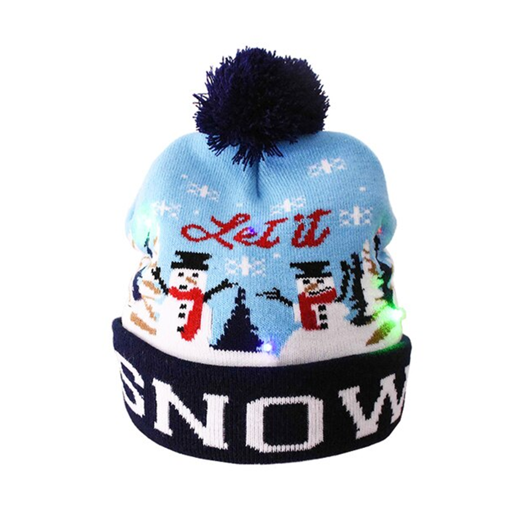 Christmas Light-Up Beanie