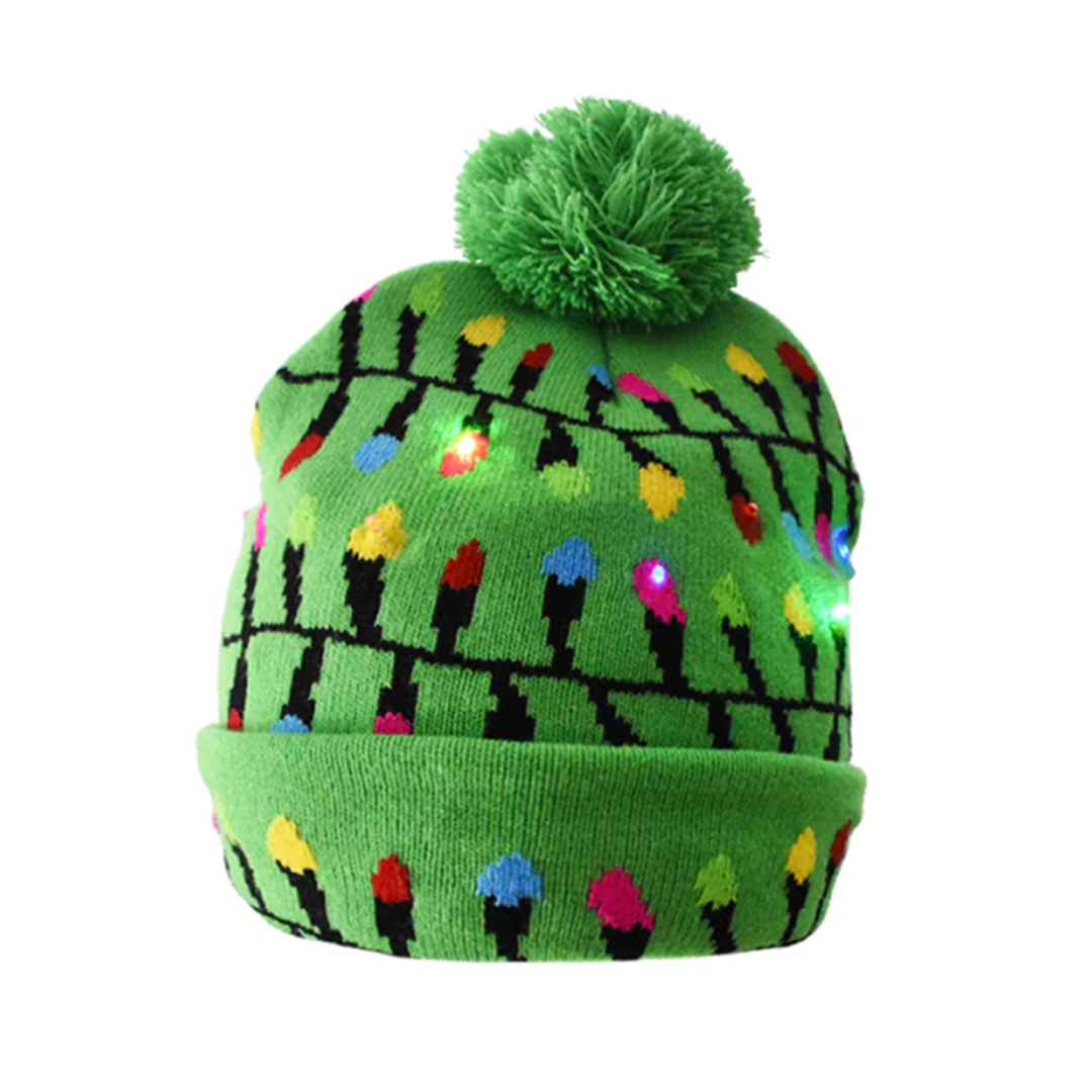 Christmas Light-Up Beanie