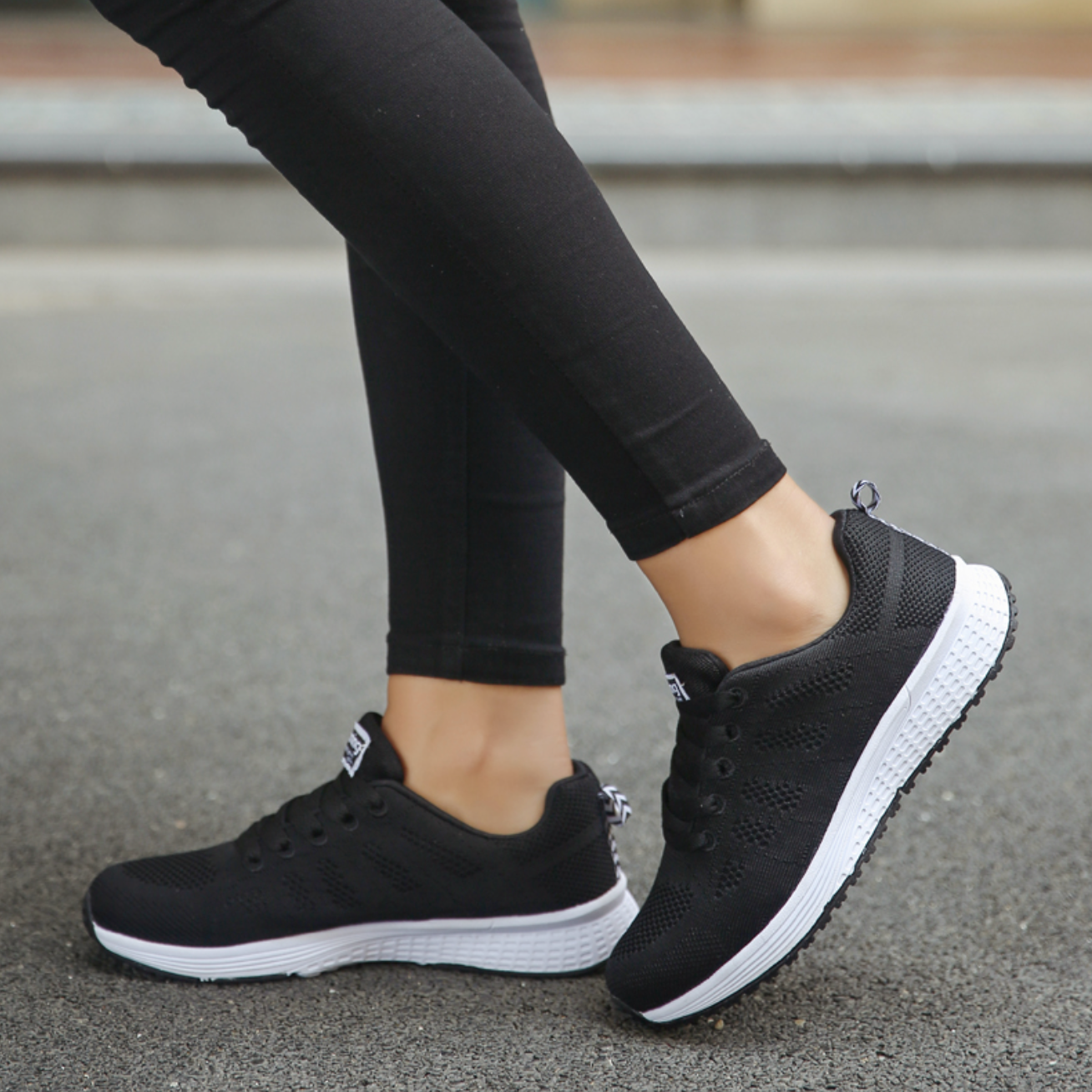 Zapatillas deportivas ligeras correctoras ortopédicas para mujer