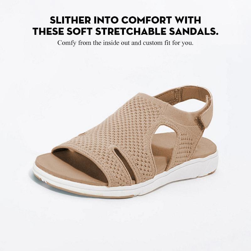Sandalias de playa elásticas y transpirables de verano para mujer HealthyFit™