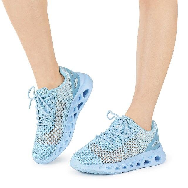 Zapatillas de running de malla antideslizantes para mujer