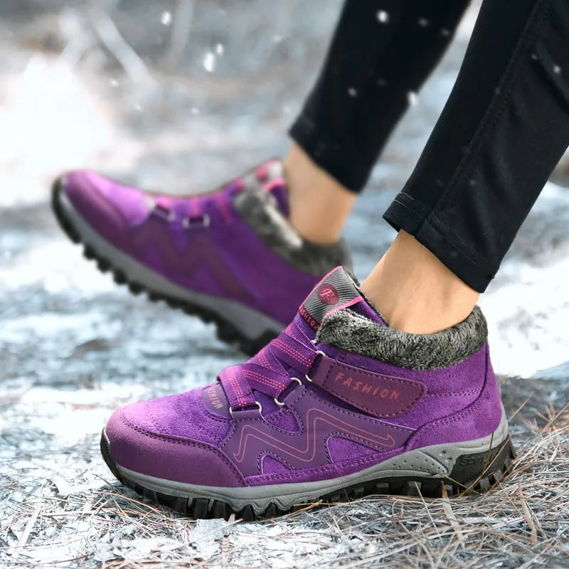 🎁Último día 50% de descuento ❄️ Botas ortopédicas impermeables, antideslizantes y acogedoras para mujer en invierno 