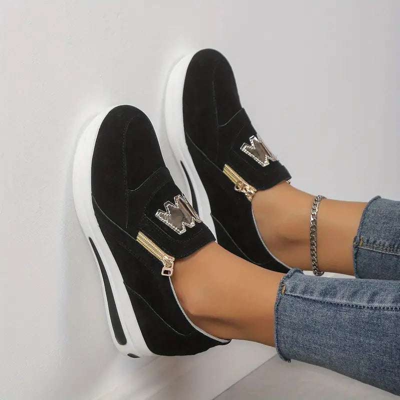 Last day 50% Off❤️ Women's Orthopedic Slip On Sneakers, Casual Walking Shoes