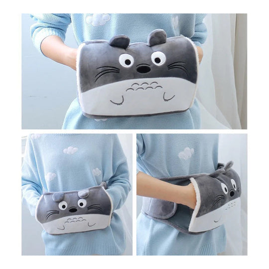 Bolsa de agua caliente recargable con cinturón de peluche [Ajuste universal] ¡Oferta navideña del 49%!
