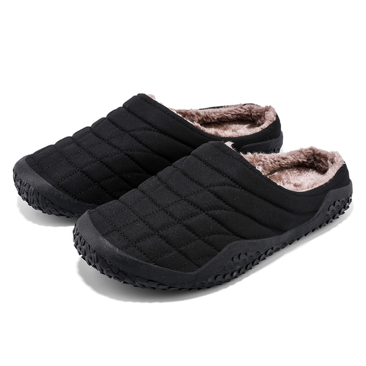 Men’s Cozy Orthopedic Slip-On Slippers — Warmth & Support, Indoors & Out
