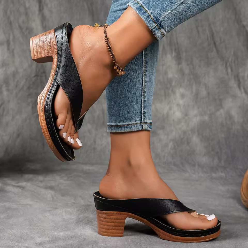 🌼Rebajas de primavera: 49 % de descuento❤️ Sandalias de verano de tacón alto con estilo para mujer | Cómodas, transpirables y versátiles