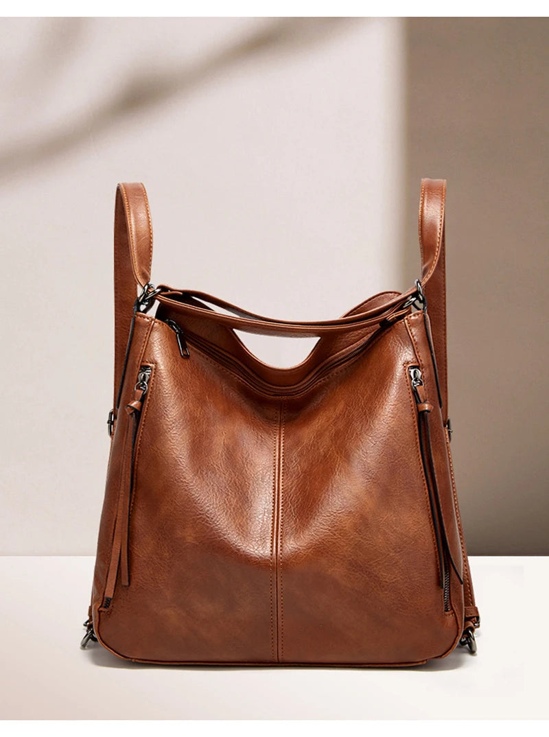 Bolsos cruzados de cuero para mujer - Juego de 3