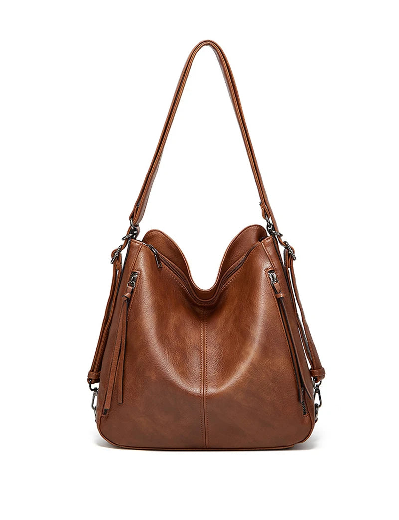 Bolsos cruzados de cuero para mujer - Juego de 3