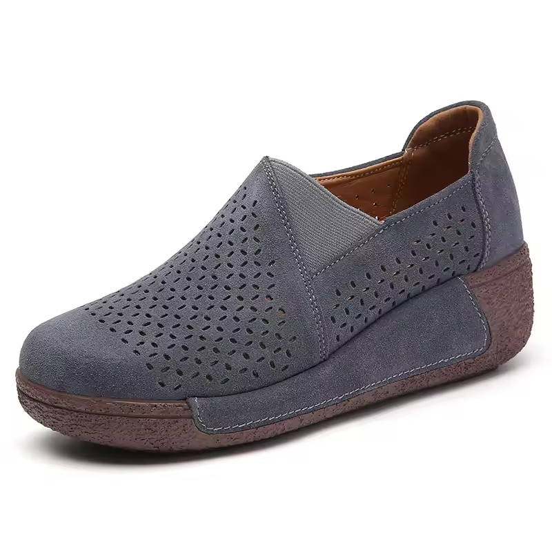 Spring & Summer 50% Off💝 Women’s Orthopedic Flats Platform Walking Shoes, Comfort Leather Loafers