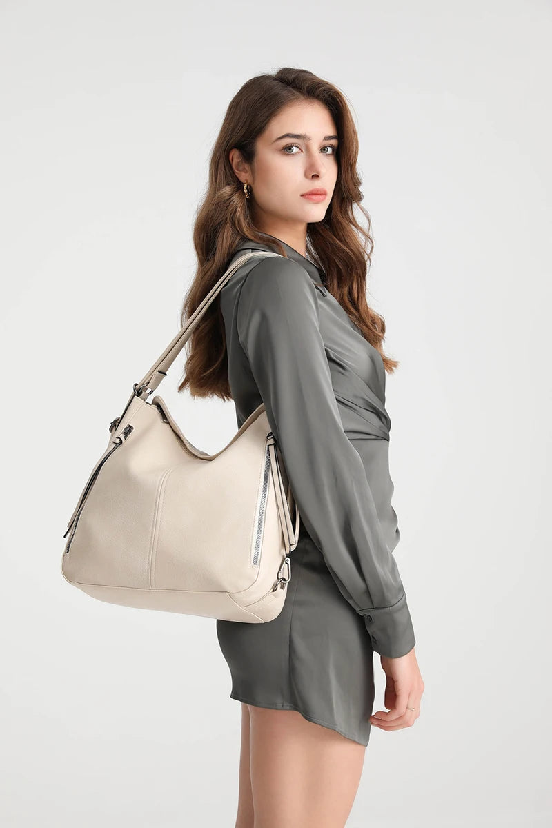Bolsos cruzados de cuero para mujer - Juego de 3
