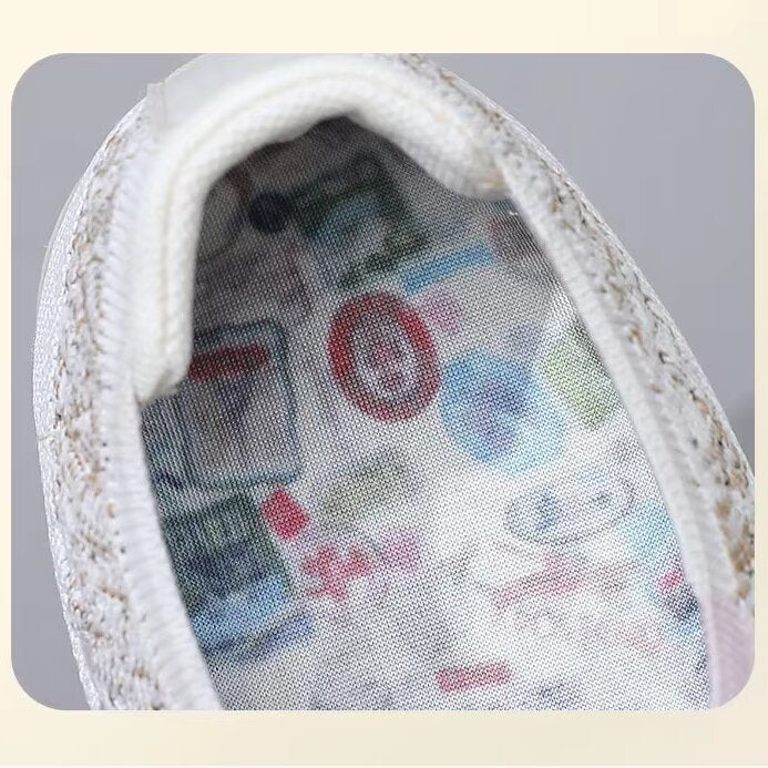 Women's Non-Slip Breathable Walking Sneakers – Soft, Thick Sole Loafers
