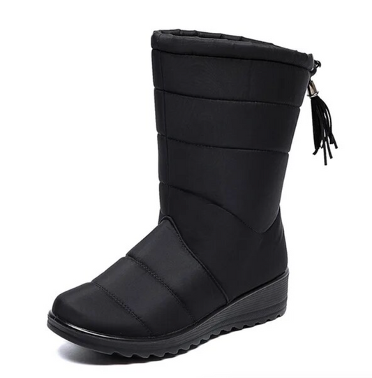 Botas de nieve de invierno ligeras e impermeables para mujer