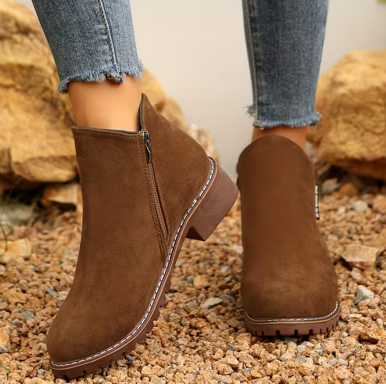 Avery™ Wide-Fit Comfort Ankle Boots