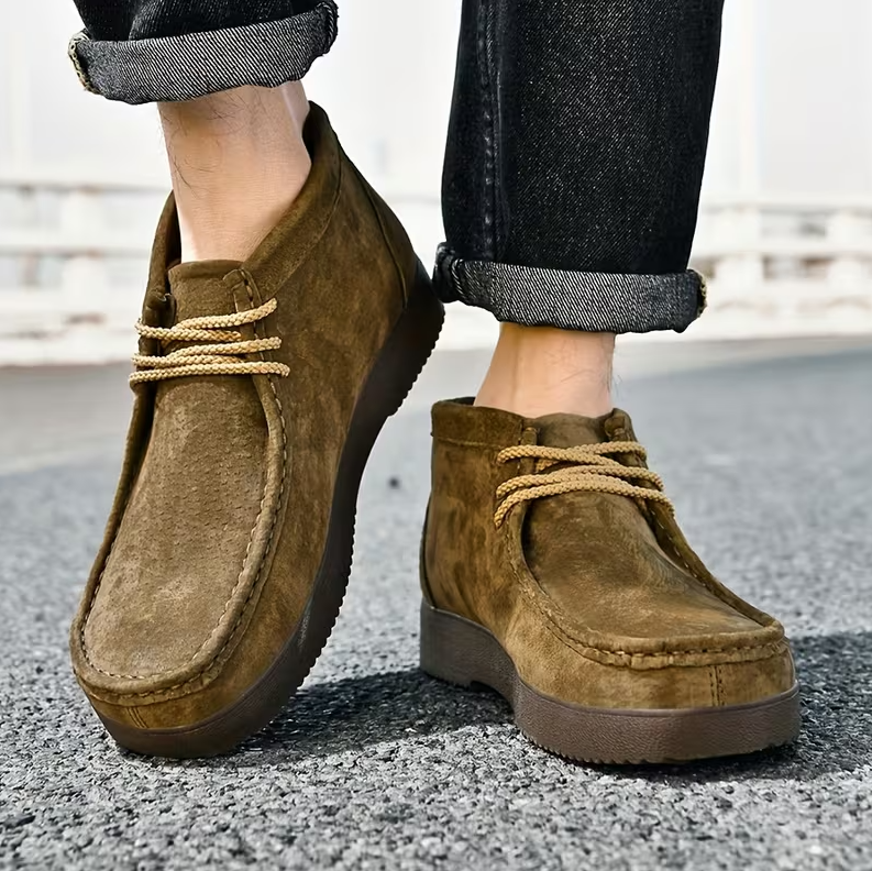 Fall Promotion 45% OFF🎁 Men’s Hand-Stitched Leather Comfort Ankle Boots