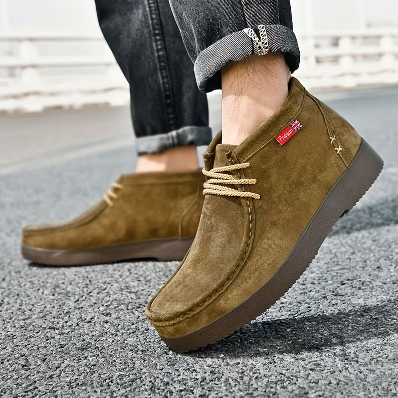 Fall Promotion 45% OFF🎁 Men’s Hand-Stitched Leather Comfort Ankle Boots
