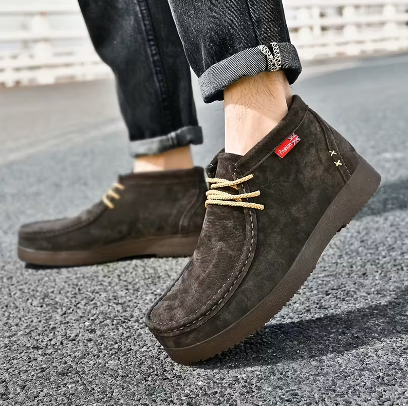Fall Promotion 45% OFF🎁 Men’s Hand-Stitched Leather Comfort Ankle Boots