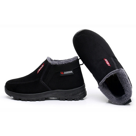 (⏰LIQUIDACIÓN 50% DE DESCUENTO) Zapatos impermeables, antideslizantes y cálidos para hombre, de invierno 2024, con soporte de arco y puntera ancha para caminar