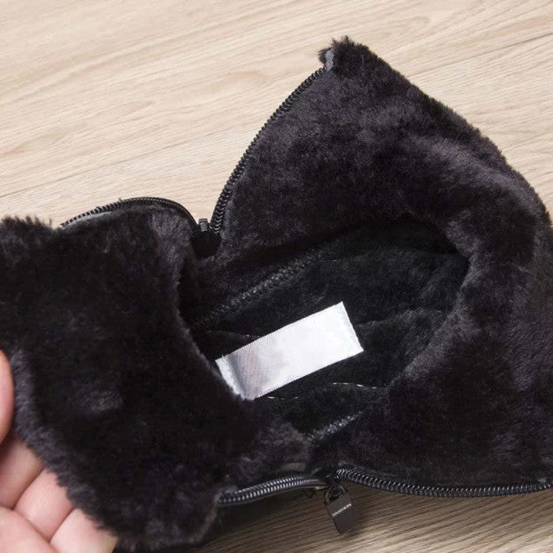 (⏰Descuento por tiempo limitado 45% de descuento) Botas de nieve impermeables con soporte de tobillo para hombre 