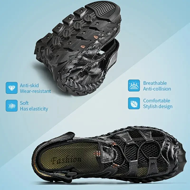 Early Summer Kickoff -45% OFF🎁 Closed-Toe Outdoor Sandals – Breathable Support for All-Day Walking