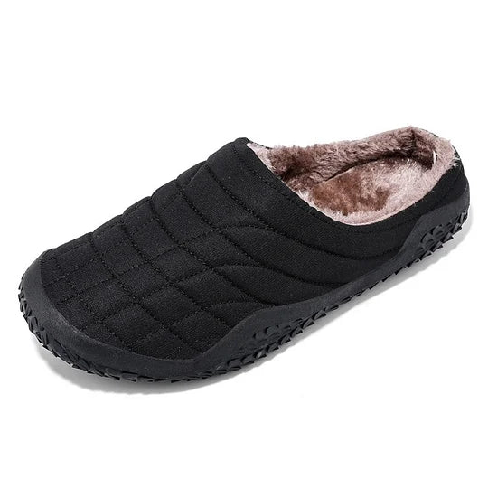 Men’s Cozy Orthopedic Slip-On Slippers — Warmth & Support, Indoors & Out