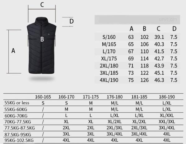 G-Power™ Self-Heating Vest for Guy and Girl