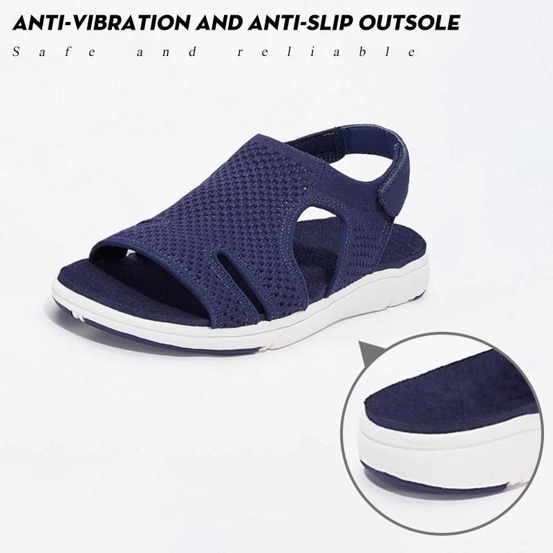 Sandalias de playa elásticas y transpirables de verano para mujer HealthyFit™ 